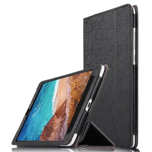 

Protective Leather Case with Kickstand for Xiaomi Mi Pad 4 8 Inches Tablet PC - Black