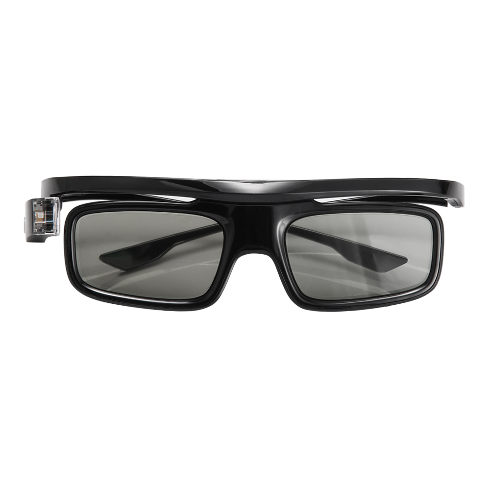 GL1800 Universal 3D Active DLP Link Glasses Projector Black