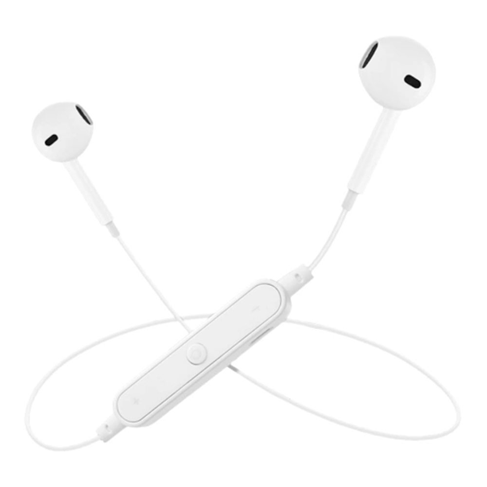 

S6 BT 4.1 Stereo Headphone Built-in Microphone Volume Control - White
