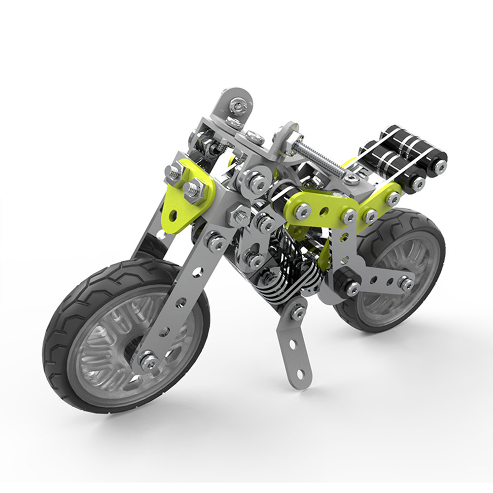 

MoFun SW-003 188PCS DIY Stainless Steel Street Motorcycle Alloy Assembling Educational Toys
