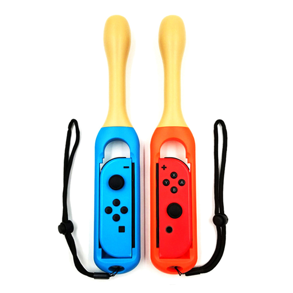

Switch Version Game Taiko Master Game Drum Sticks for N-Switch Joy-con - Red and Blue