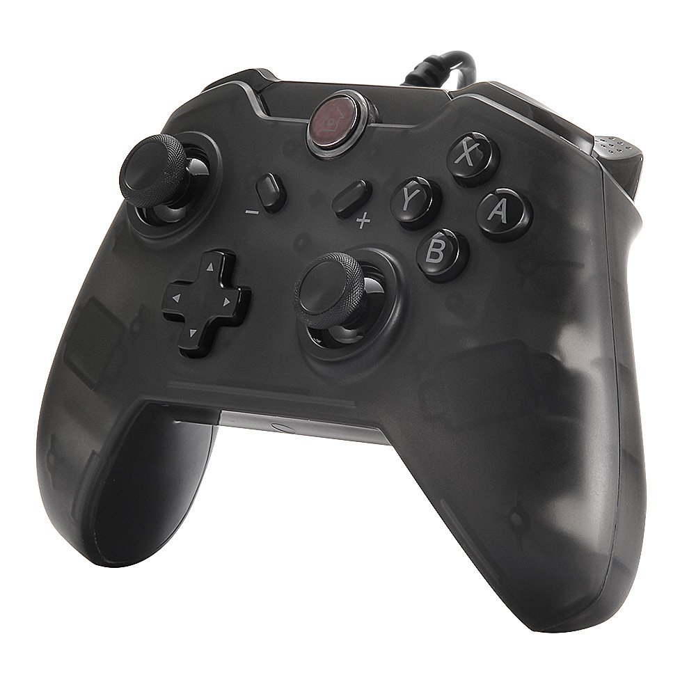 JRH-8572 Wired Game Controller for Switch PC Black