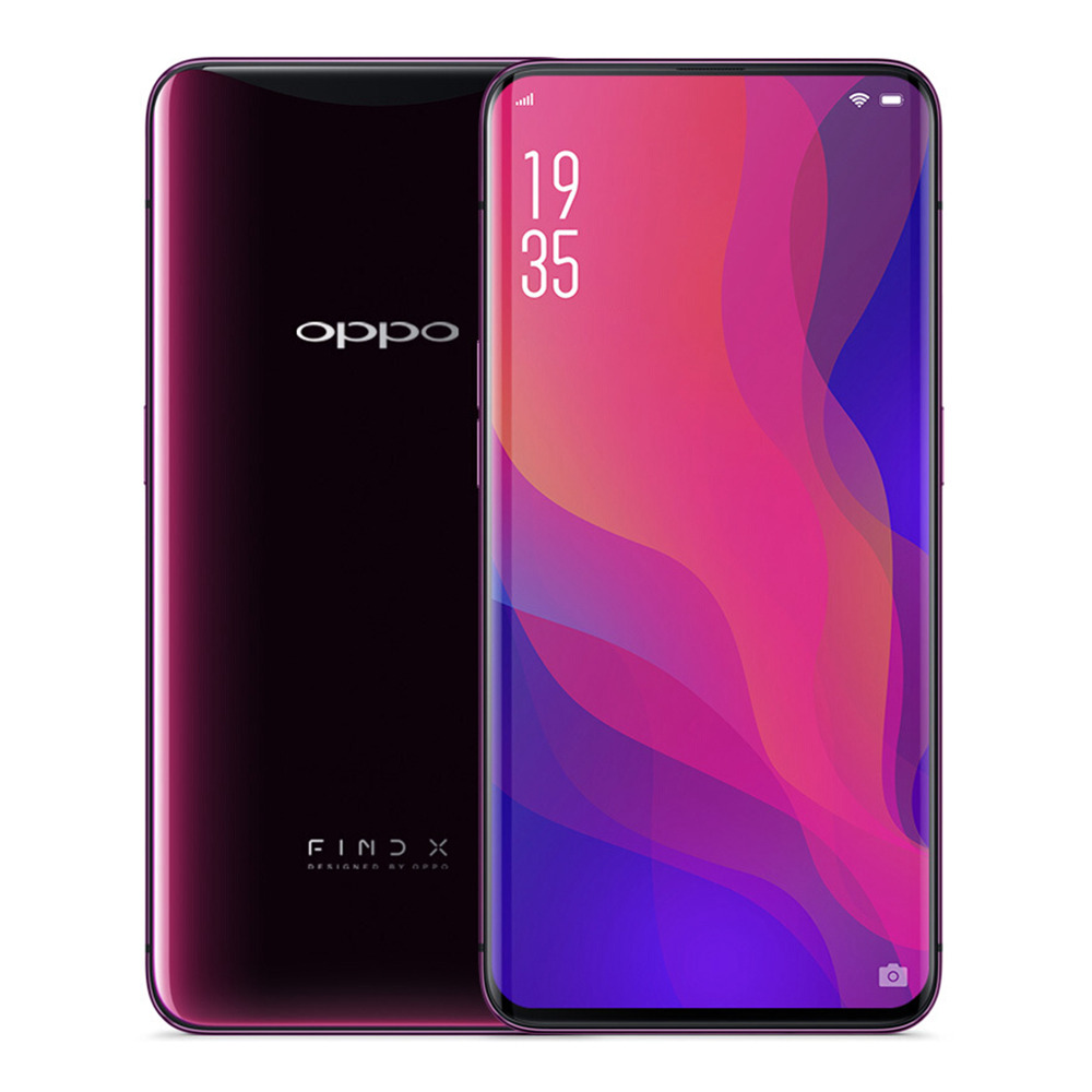 OPPO Find X 6.42 Inch 4G LTE Smartphone Snapdragon 845 8GB 128GB 20.0MP+16.0MP Dual Rear Cameras Android 8.1 Face ID OTG Type-C FHD Screen - Red