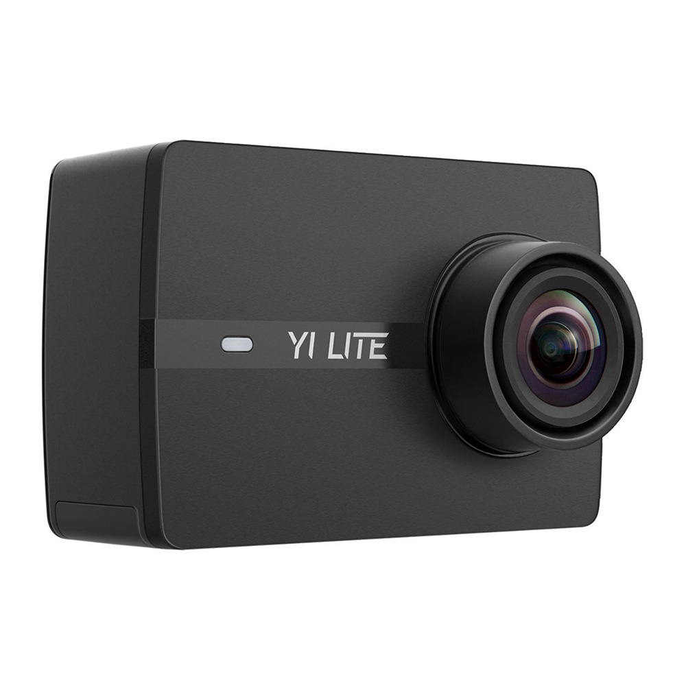 EU Version YI Lite Hi3556 4K Action Camera 2.0 Inch LCD Touch Screen Bluetooth 4.1 Sony IMX206 Sensor 150 Degree Wide Angle 1200mAh - Black