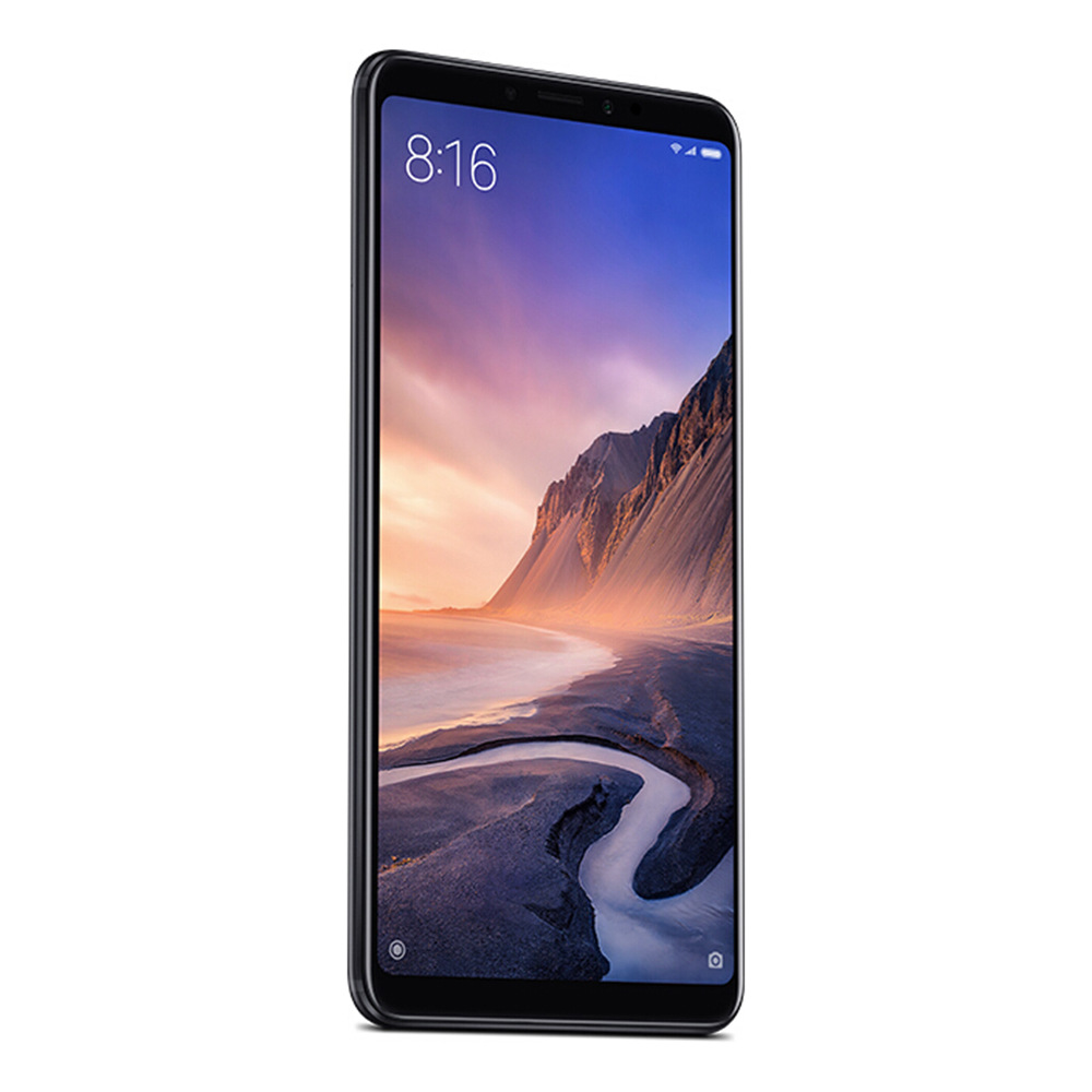 【simフリー】Xiaomi Mi Max3 Black 香港版 Xiaomi Mi Max 3 6.9 Inch 6GB 128GB Smartphone Black