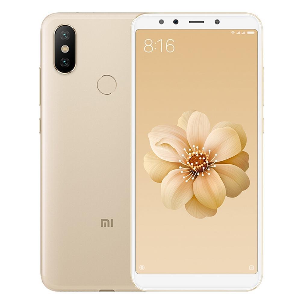 

Xiaomi Mi A2 5.99 Inch Full Screen 4G LTE Smartphone Snapdragon 660 4GB 64GB 20.0MP+12.0MP Dual Rear Cameras Android 8.1 Touch ID OTG Type-C Global Version - Gold