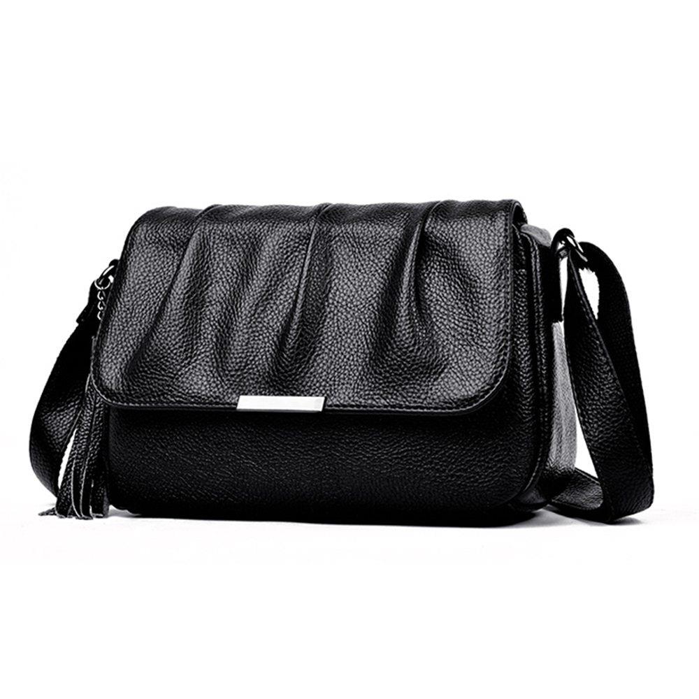 K208 Women's PU Leather Handbags Black