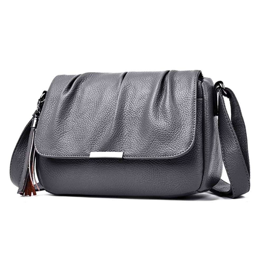 K208 Women's PU Leather Handbags Gray