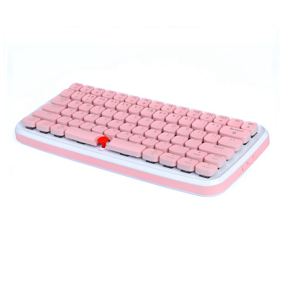 Ajazz ZERO Bluetooth Dual-mode Mechanical Keyboard Pink