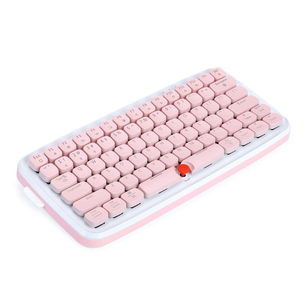 Ajazz ZERO Bluetooth Dual-mode Mechanical Keyboard Pink