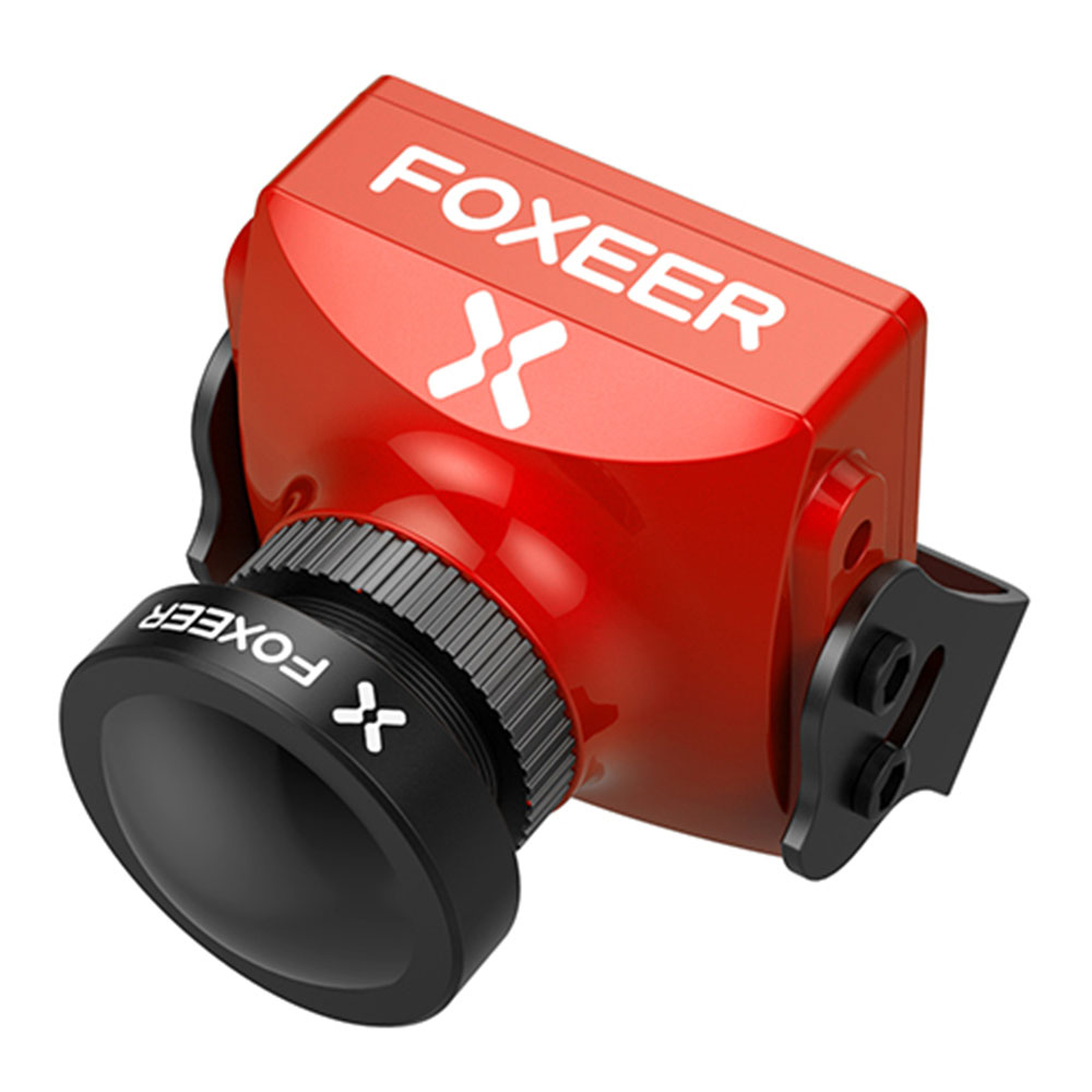 

Foxeer Falkor WDR 1200TVL 1.8mm 1/3 CMOS Sensor Wide Voltage 5-40V OSD FPV Camera 4:3/16:9 NTSC/PAL Switchable - Red