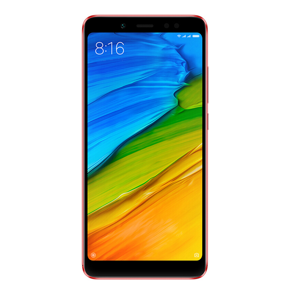 スマートフォン本体 xiaomi redmi note 5 Gold Global Global ROM Xiaomi Redmi Note 5 6GB 128GB Smartphone Red