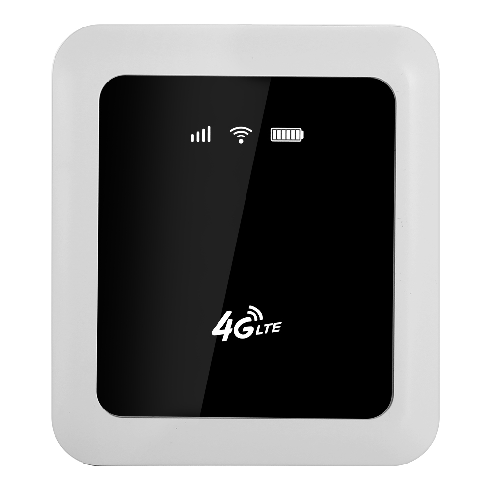 

Q5 4G FDD-LTE / WCDMA Wireless WIFI Mobile Router 5200MA Power Bank - White