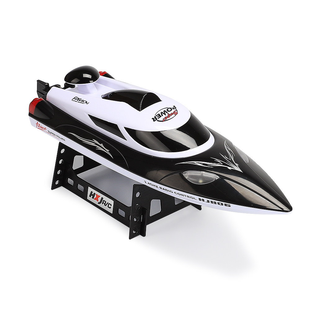 HJ806 2.4G High Speed RC Boat Water Cooling System Black