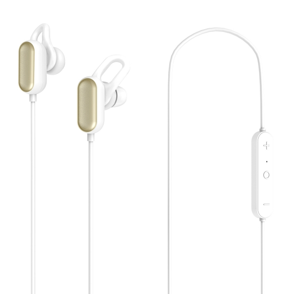 Bemiddelen Uitgang Dislocatie Xiaomi Wireless Bluetooth 4.1 Music Sport Earbuds Youth Edition  Anti-Shedding Design IPX4 Waterproof - White