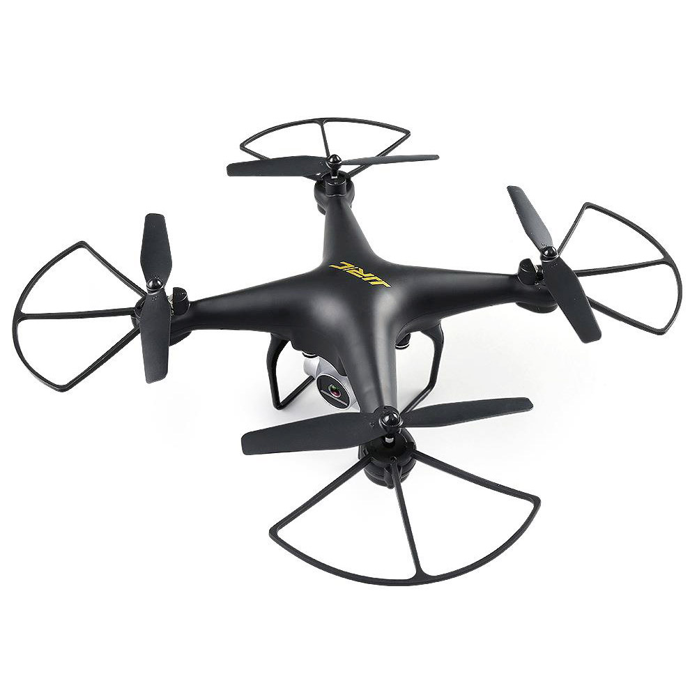 

JJRC H68 BELLWETHER WiFi FPV RC Drone Max Flight Time 20mins with 720P HD Camera Altitude Hold Mode Black - Two Batteries