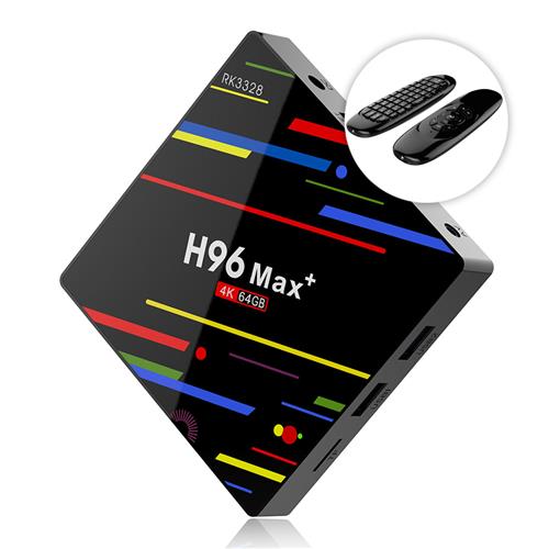 H96 MAX RK3328 4GB64GB TV BOXC120 English Air Mouse 