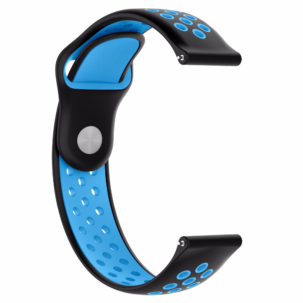 Replacement Strap For Huami Amazfit Stratos 22S Black Blue