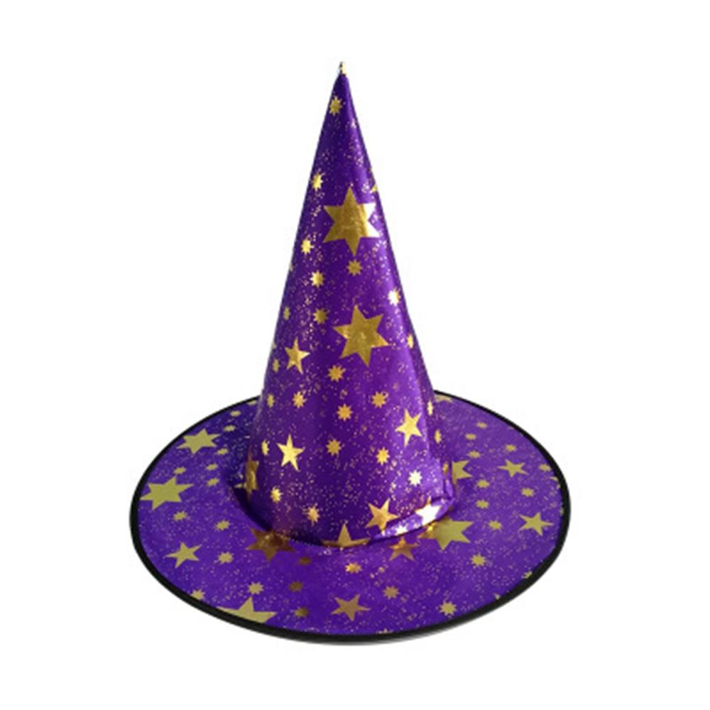 ハロウィン帽子パーティーコスチューム帽子シッチキャップ紫