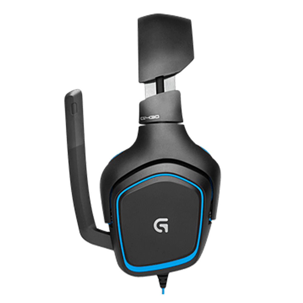 Logitech G430 Wired Gaming Headphone Headset Blue