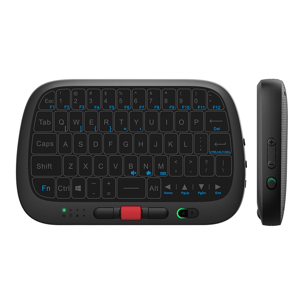 Rii I5 RT725 2.4G Mini Wireless Full-Touchpad Keyboard Black