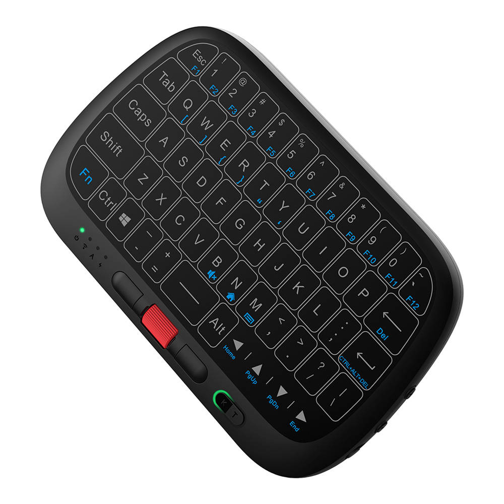 Rii I5 RT725 2.4G Mini Wireless FullTouchpad Keyboard Black