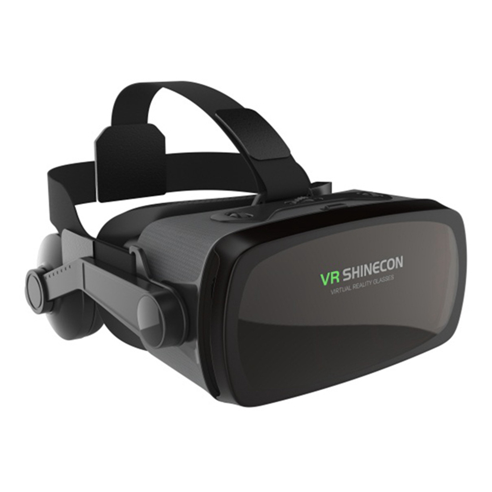 VR SHINECON SC-G07E 3D VR Glasses Headset Black