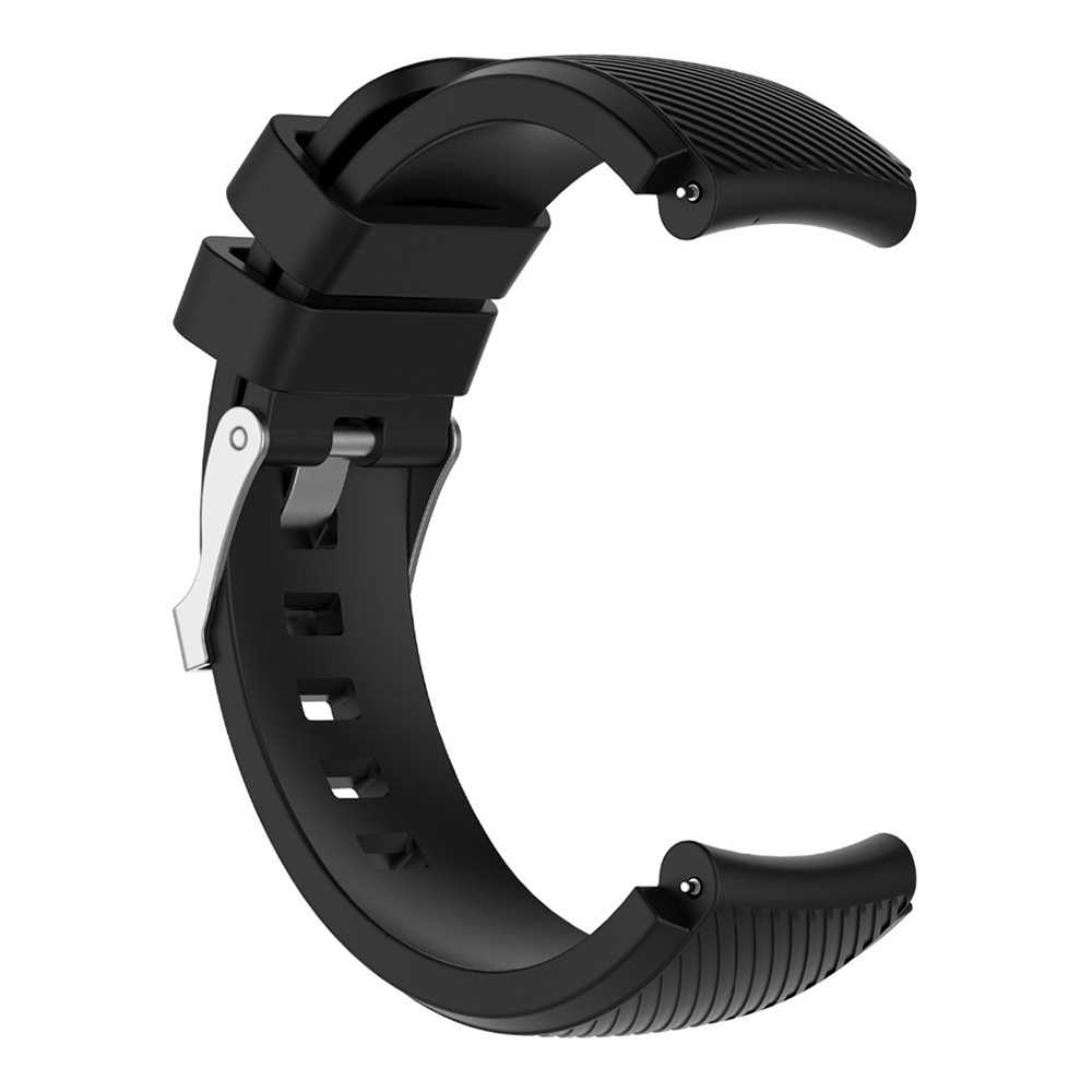 

Universal 22mm Replaceable Silicone Watch Bracelet Strap Band For Huami Amazfit Stratos 2/2S Pace Smartwatch - Black