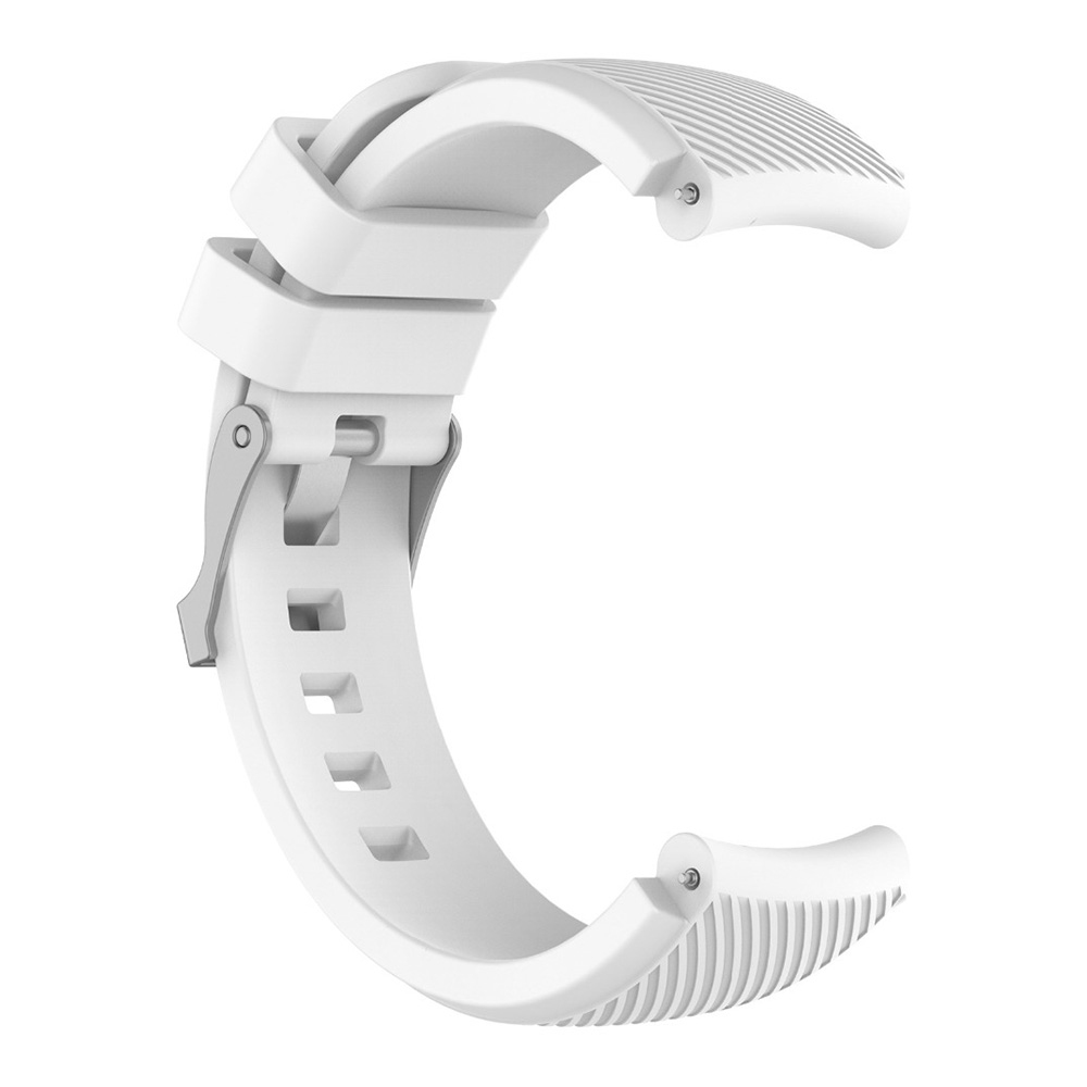 

Universal 22mm Replaceable Silicone Watch Bracelet Strap Band For Huami Amazfit Stratos 2/2S Pace Smartwatch - White