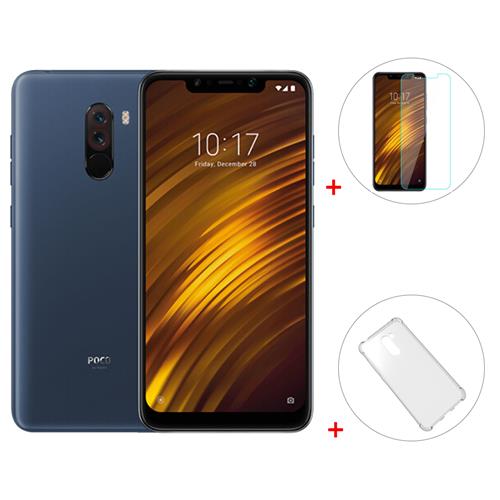 グローバルバージョンXiaomi Pocophone F1 6GB 128GBスマートフォンスチールブルー