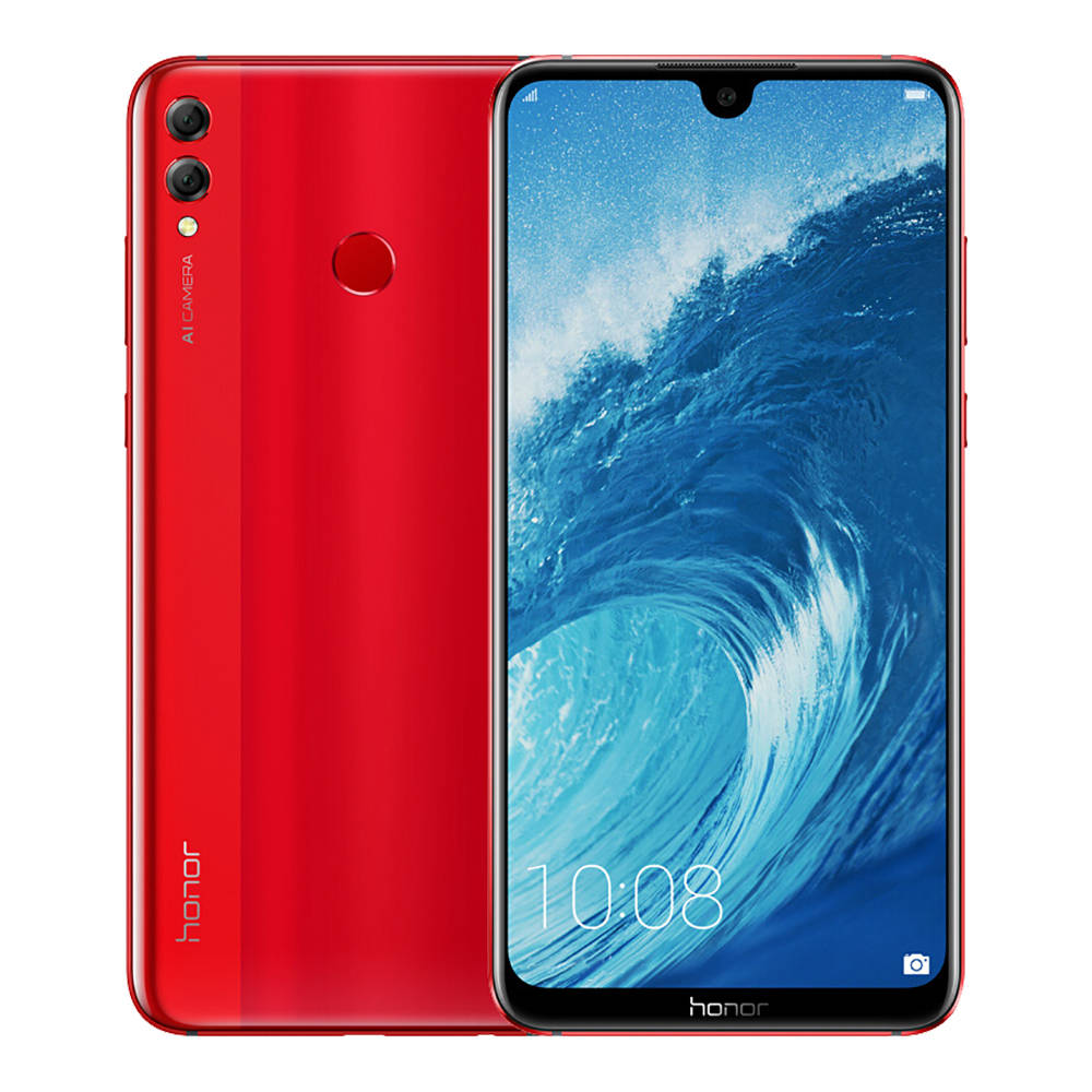Lastig hoffelijkheid Schots HUAWEI Honor 8X Max 7.12 Inch 4G LTE Smartphone Snapdragon 636 4GB 64GB  16.0MP+2.0MP Dual Rear Cameras Android 8.1 Touch ID Fast Charge 5000mAh -  Red