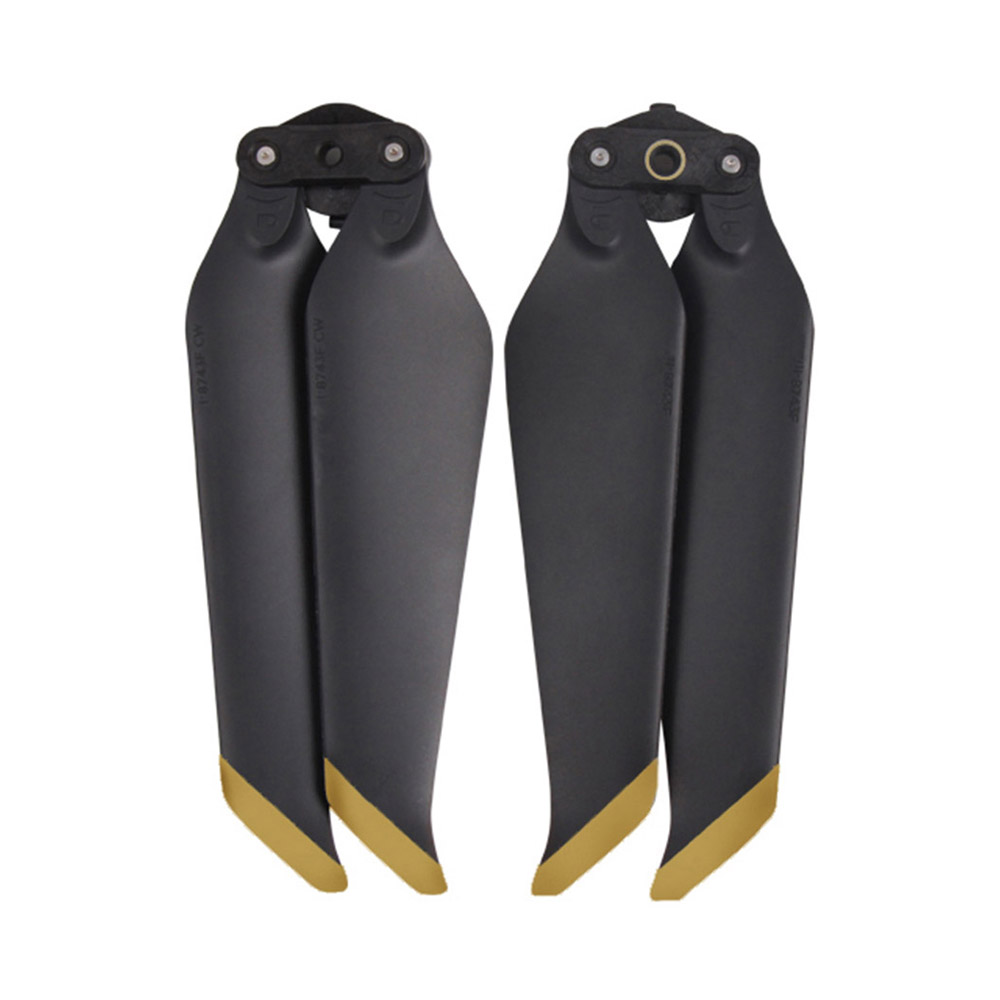 

Sunnylife 1Pair CW CCW Low Noise Proprllers for DJI Mavic 2 Pro/Zoom RC Drone - Gold