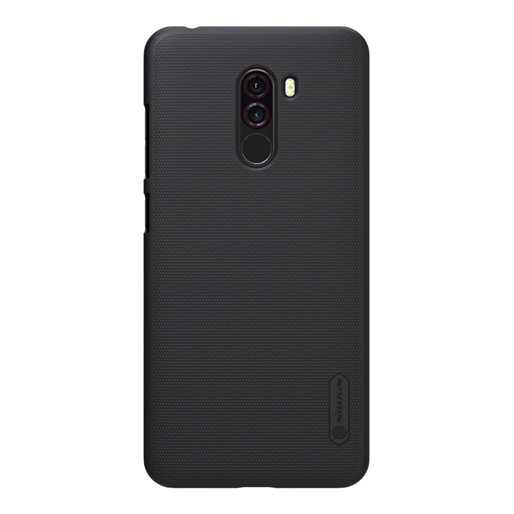 

NILLKIN Matte Hard Phone Case for Xiaomi Pocophone F1/Poco F1 Play Protective Back Cover - Black