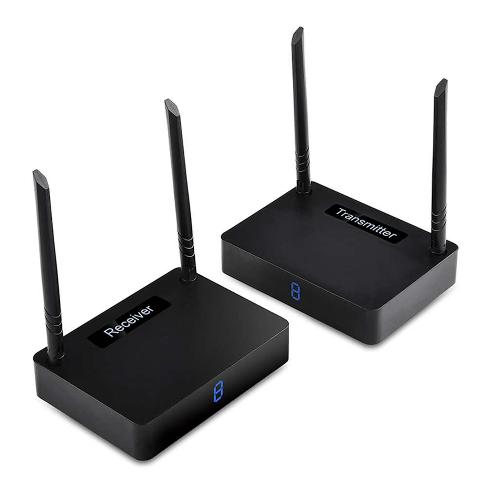 

Measy HD585 HD Wireless Transmission Kit Video Transmitter and Receiver HDMI Extender 350M/1150 Feet