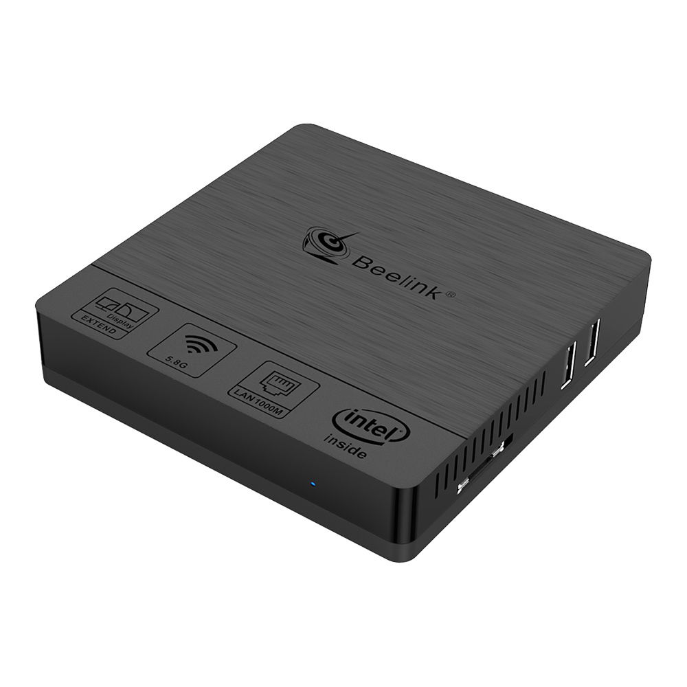 Beelink BT3 PRO II إنتل أتوم X5-Z8350 4GB / 64GB ميني كمبيوتر ثنائي النطاق WIFI جيجابت LAN LAN USB3.0 HDMI VGA
