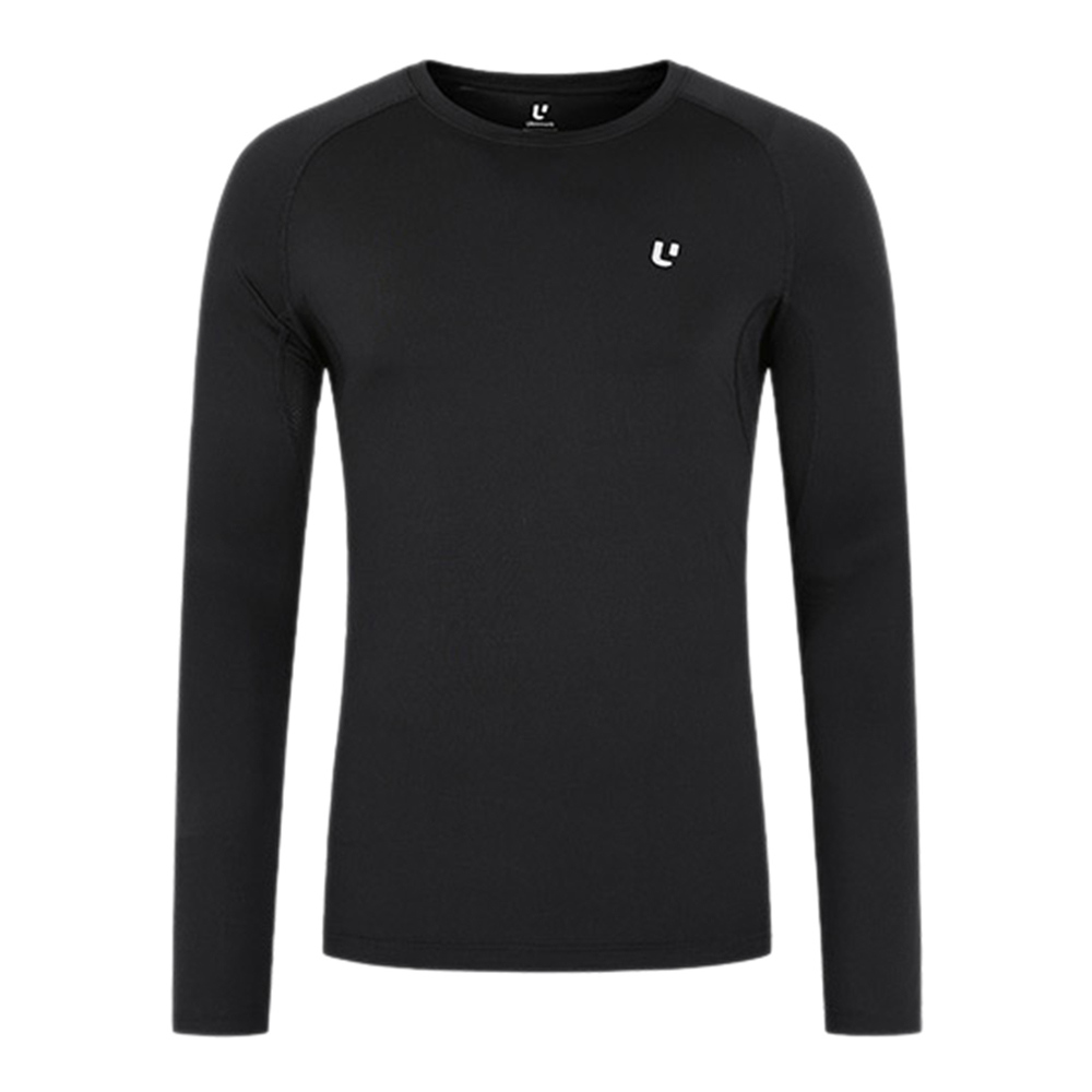 Xiaomi Uleemark Men Sports Long Sleeve Crew Neck T-shirt Black