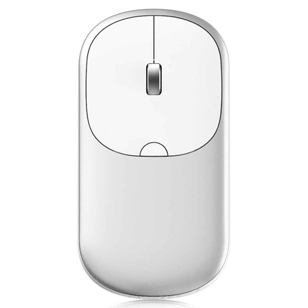 

Ajazz I35T Wireless 2.4G / Bluetooth 4.0 Dual-mode Lightweight Office Mouse 1000DPI Chargeable Silent Mouse For Window / Mac - White