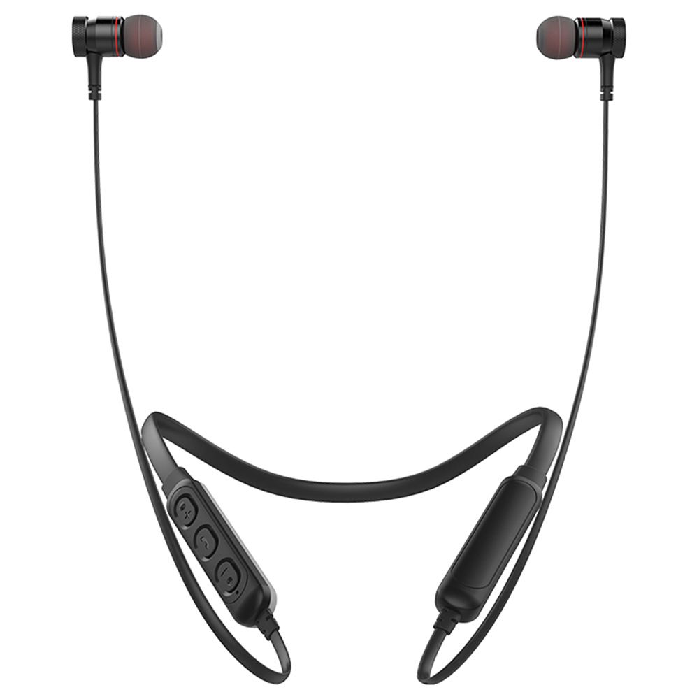 

Awei G10BL Neckband Wireless Bluetooth Sport Earphones Magnetic Music Headphones - Black