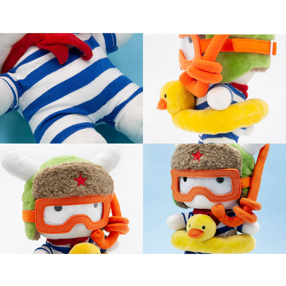 XIAOMI Yellow Stuffed Plush Toy Classic MITU Diver Gift