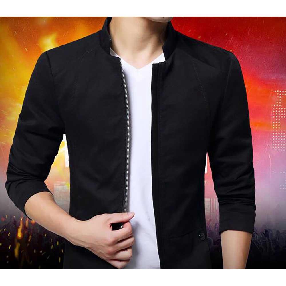UNeedVog Giacca Da Uomo Casual Business Quotidiano Slim Fit Cotone