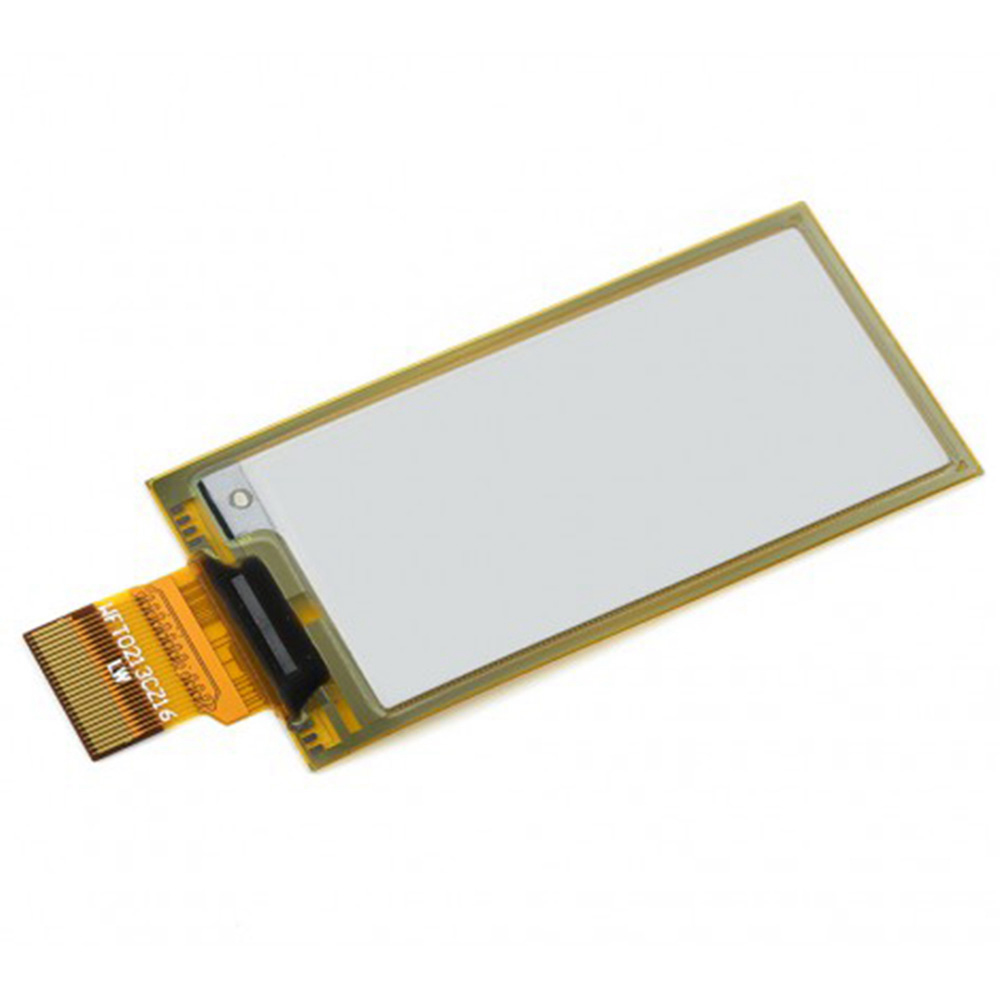 

Waveshare 2.13 inch E-Ink display HAT for Raspberry Pi - Gold