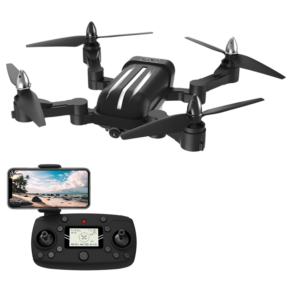 

Bayangtoys X28 8MP GPS 5G Wifi FPV Brushless Foldable RC Drone RTF - Black