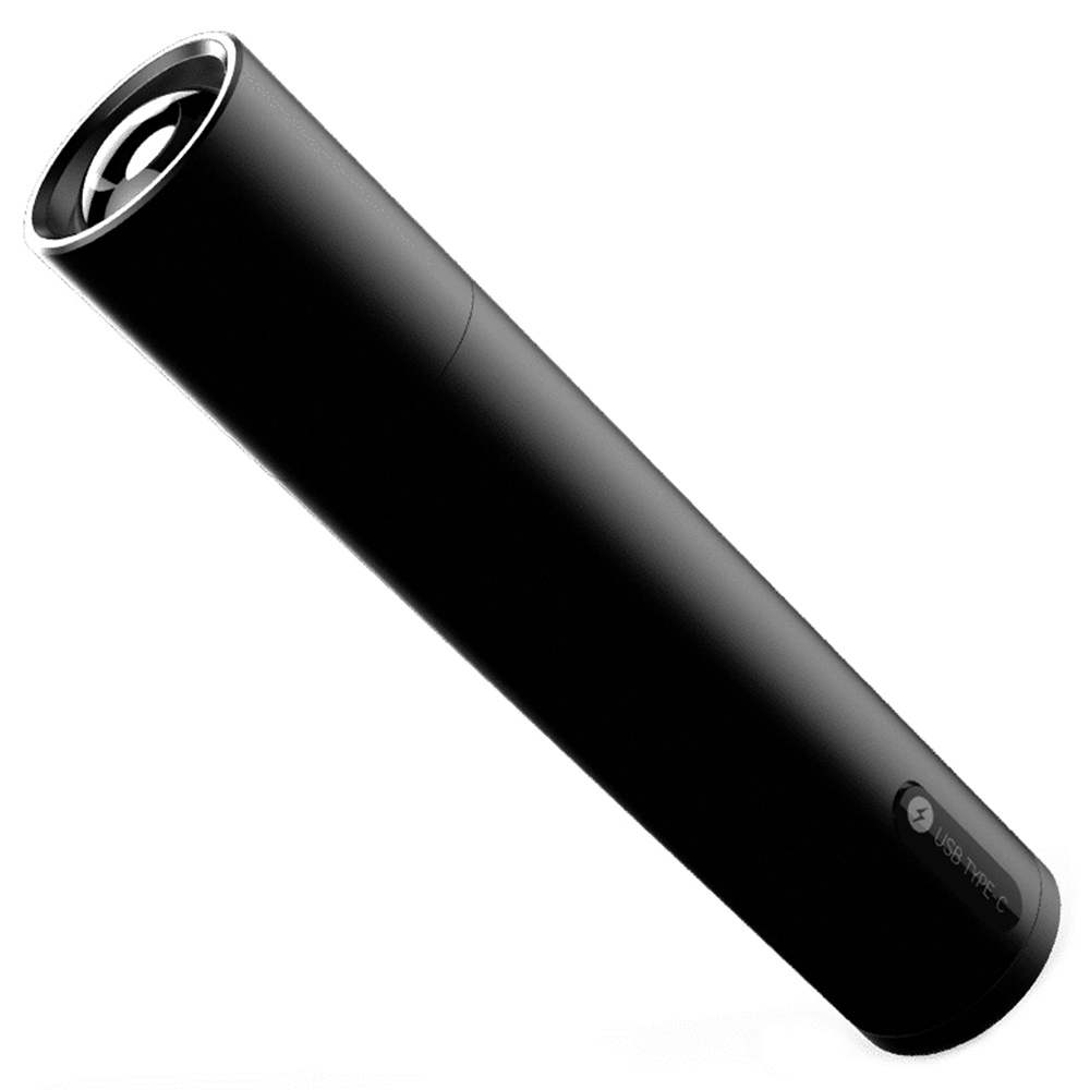 

Xiaomi MI Beebest FZ101 Portable Zoom Flashlight 1000 lumens 2600mAh Battery Type-C Charging - Black
