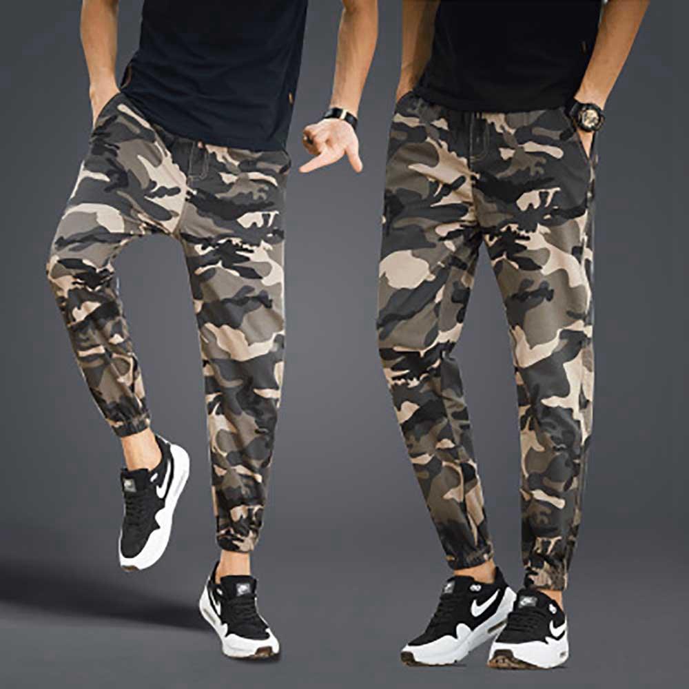 Men's Camouflage Ninth Pants Army Green
