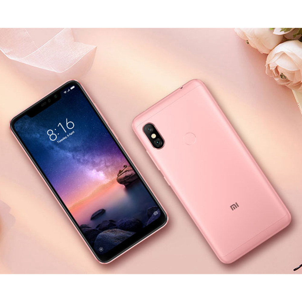 redmi note 6 pro pink gold