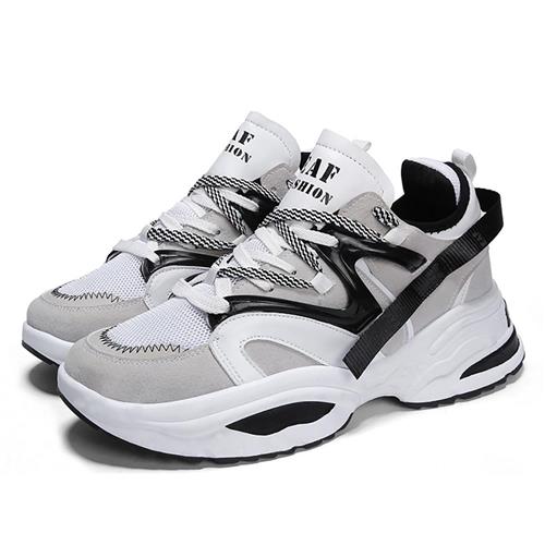 Men's Chunky Sneakers Fashion Athletic Shoes EU39.5 Gray