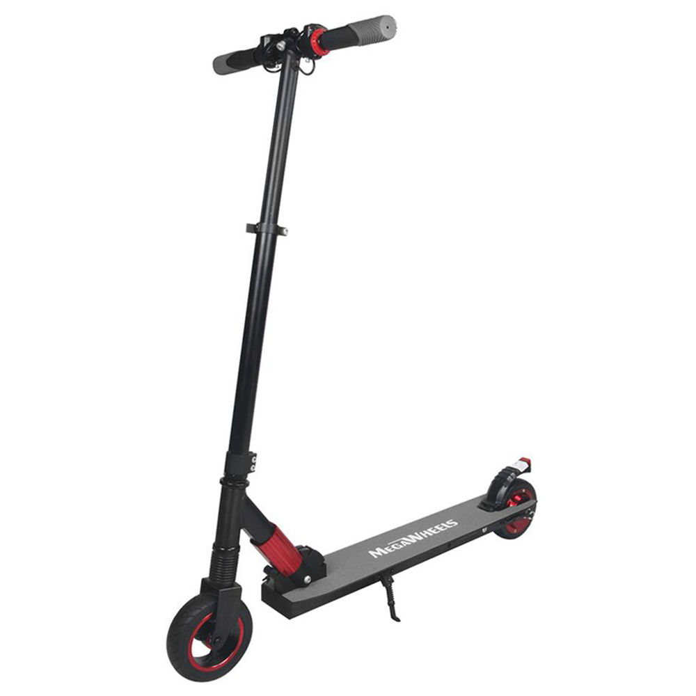 

Megawheels S1 Portable Folding Electric Scooter 6.0" solid tire 250W Motor 23km/h Micro-Electronic Braking System - Red