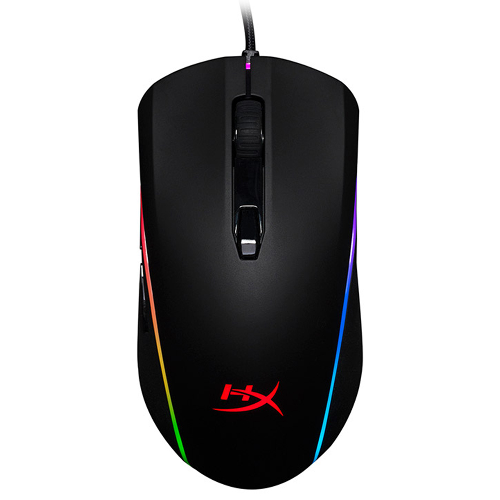 

Kingston HyperX Pulsefire Surge RGB Gaming Mouse Pixart 3389 Sensor 16000DPI 6 Programmable Buttons (HX-MC002B) - Black