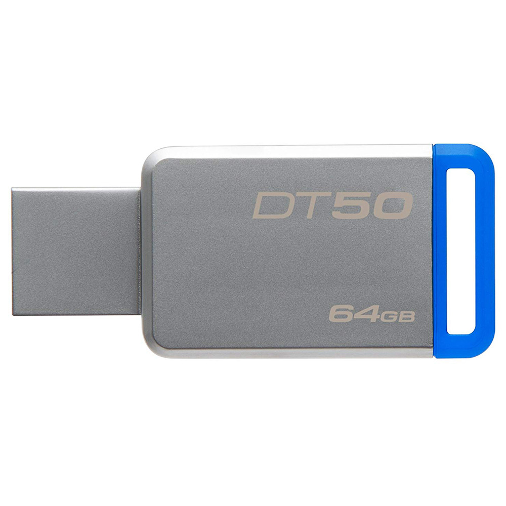 

Kingston DT50 64GB USB Flash Drive Data Traveler USB 3.0 Interface 110MB/s Read Speed - Random Color