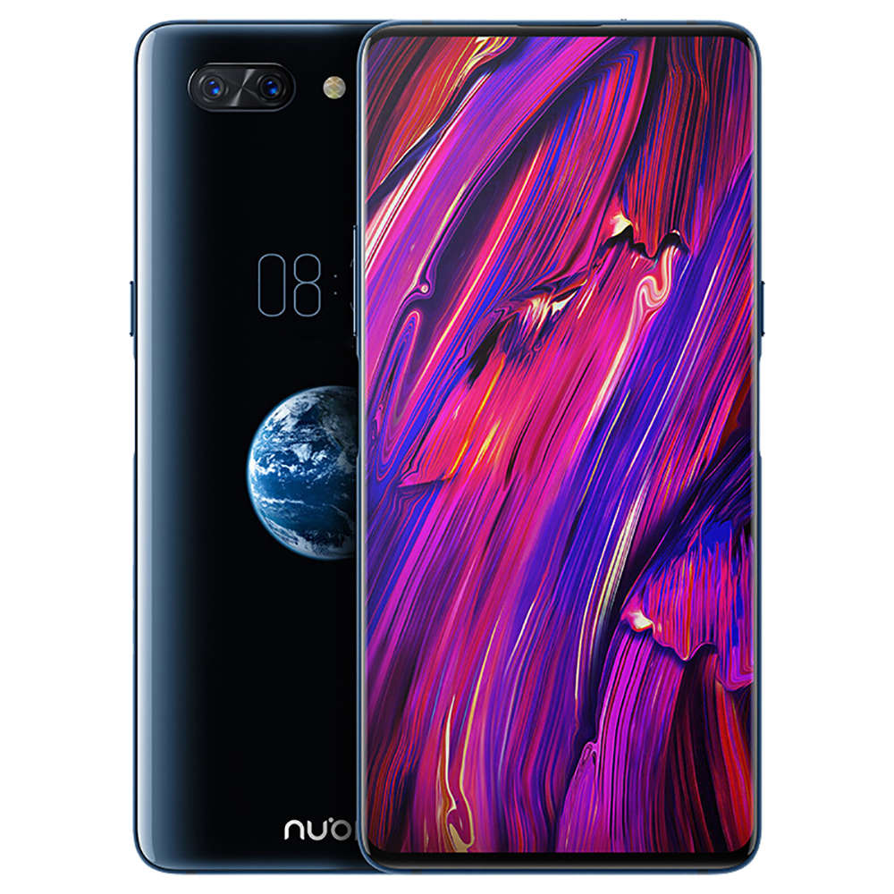 

Nubia X 6.26 Inch 4G LTE Smartphone Snapdragon 845 6GB 64GB 16.0MP+24.0MP Dual Rear Cameras Android 8.1 Dual Touch ID Fast Charge Dual Screen - Gray